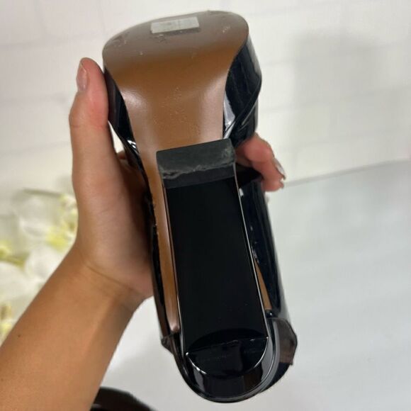 Marni Platform Heels Womens Size EU 36 US 5.5 Black Patent Leather - Picture 10 of 14